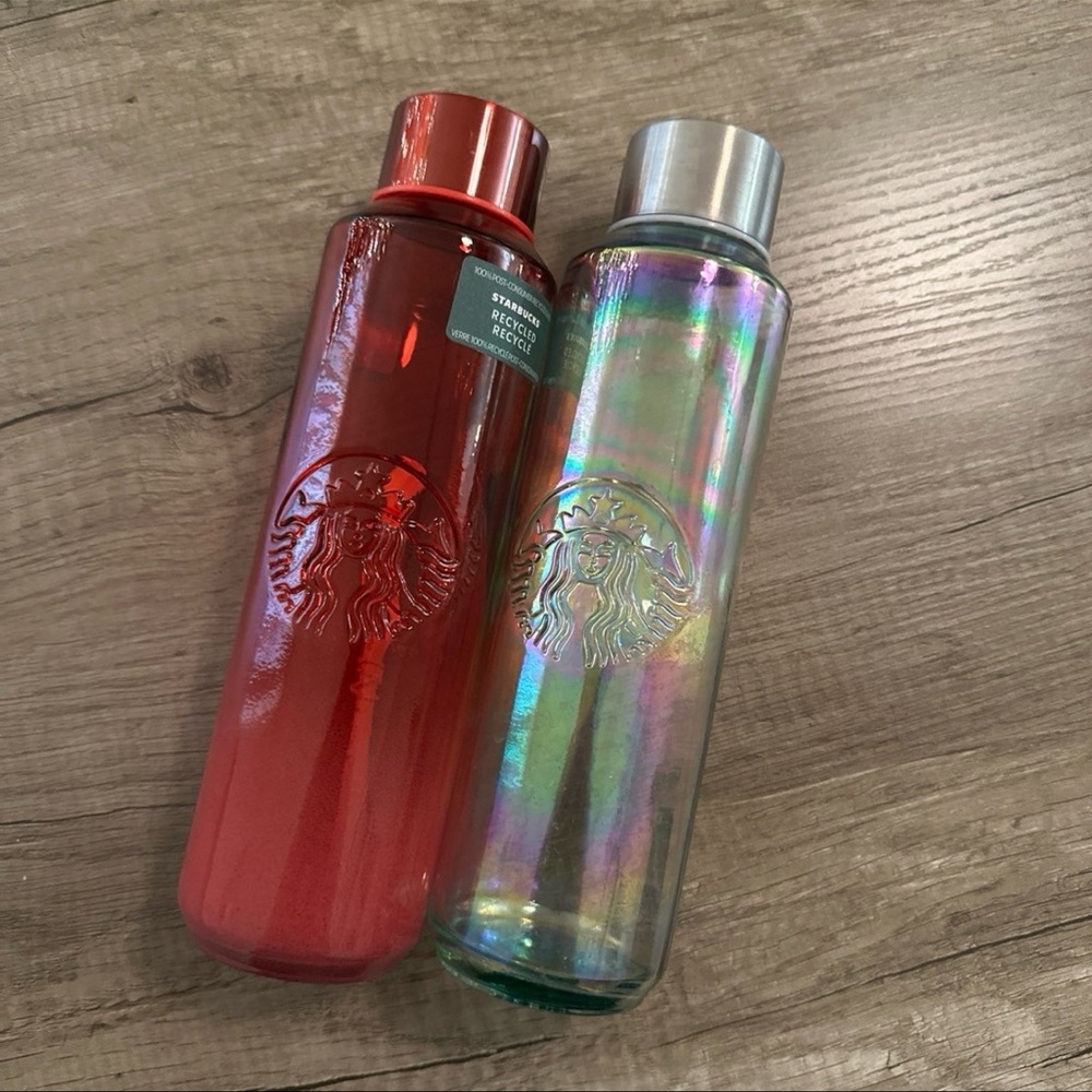 Starbucks Glass Water Bottle Mini Bundle